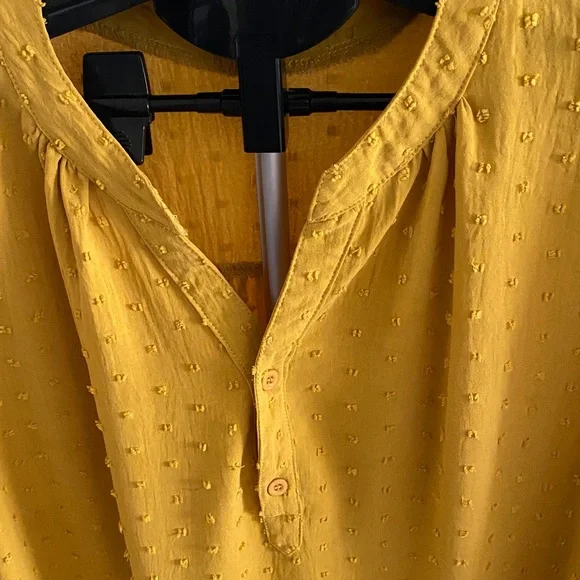 Yellow Women's Top - Picture 2 of 3
